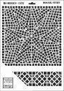 Schablone-Stencil A3 256-5122 Mosaik Stern